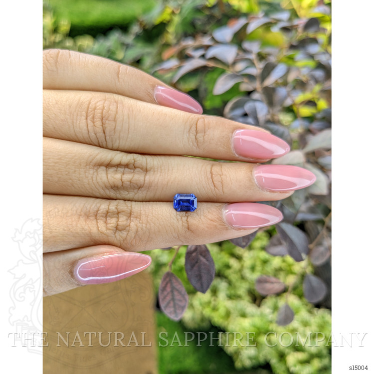 1.14 Ct. Blue Sapphire from Ceylon (Sri Lanka)