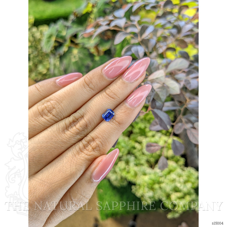 1.14 Ct. Blue Sapphire from Ceylon (Sri Lanka)