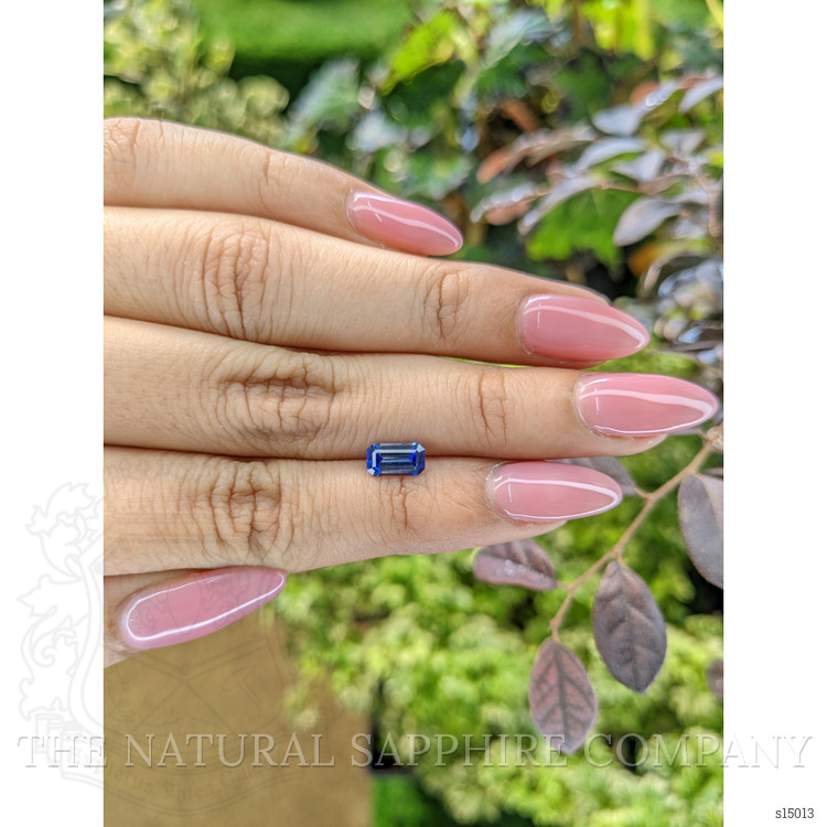 1.06 Ct. Blue Sapphire from Ceylon (Sri Lanka)