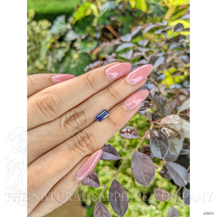 1.06 Ct. Blue Sapphire from Ceylon (Sri Lanka)