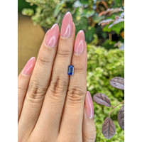 1.06 Ct. Blue Sapphire from Ceylon (Sri Lanka) Life Style