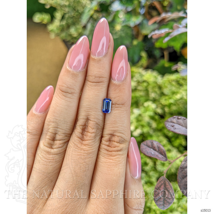 1.06 Ct. Blue Sapphire from Ceylon (Sri Lanka)