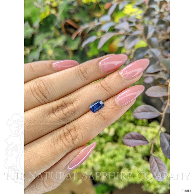 1.39 Ct. Blue Sapphire from Ceylon (Sri Lanka)