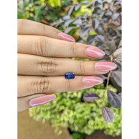 1.39 Ct. Blue Sapphire from Ceylon (Sri Lanka) Life Style