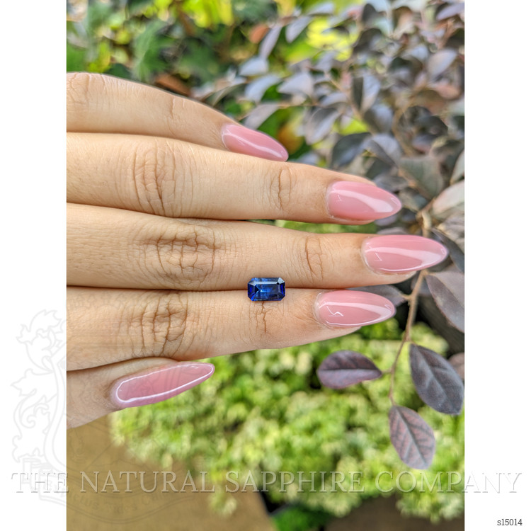 1.39 Ct. Blue Sapphire from Ceylon (Sri Lanka)