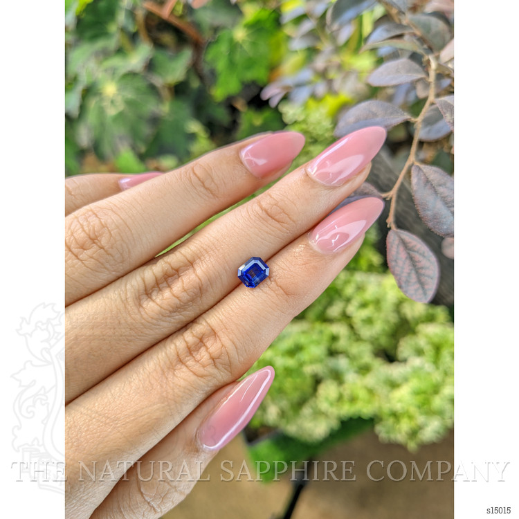1.06 Ct. Blue Sapphire from Ceylon (Sri Lanka)