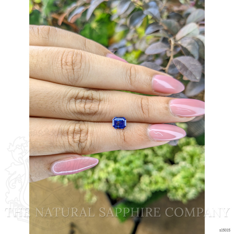 1.06 Ct. Blue Sapphire from Ceylon (Sri Lanka)
