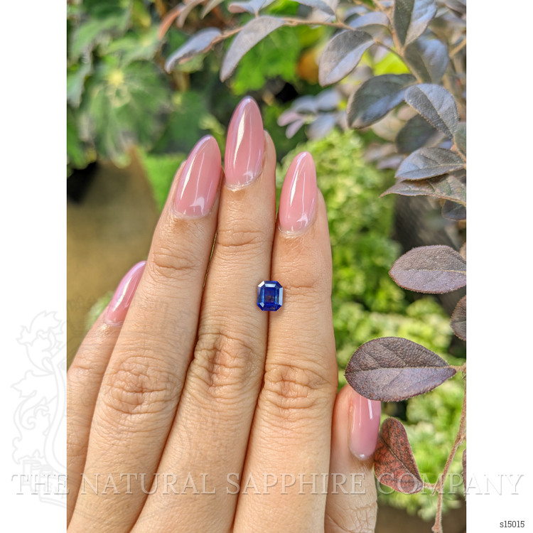 1.06 Ct. Blue Sapphire from Ceylon (Sri Lanka)
