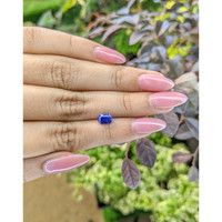 1.35 Ct. Blue Sapphire from Ceylon (Sri Lanka) Life Style