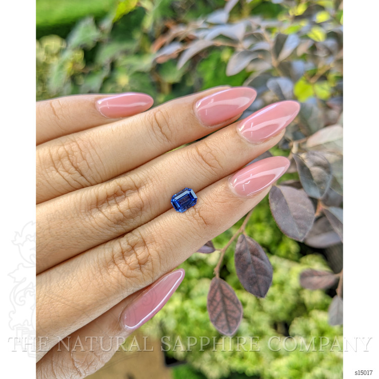 1.16 Ct. Blue Sapphire from Ceylon (Sri Lanka)