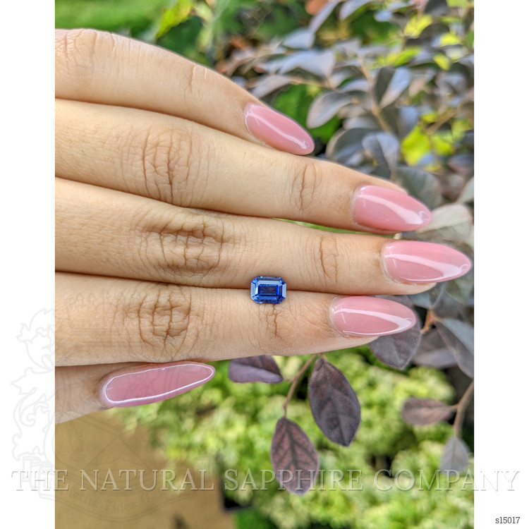 1.16 Ct. Blue Sapphire from Ceylon (Sri Lanka)