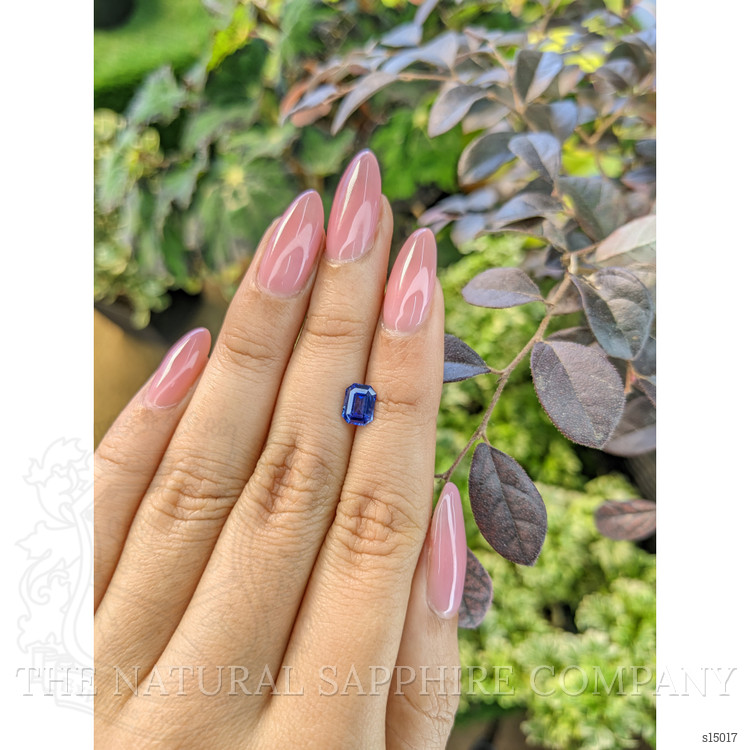 1.16 Ct. Blue Sapphire from Ceylon (Sri Lanka)