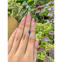 1.01 Ct. Blue Sapphire from Ceylon (Sri Lanka) Life Style