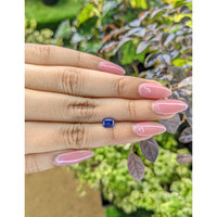 1.01 Ct. Blue Sapphire from Ceylon (Sri Lanka) Life Style