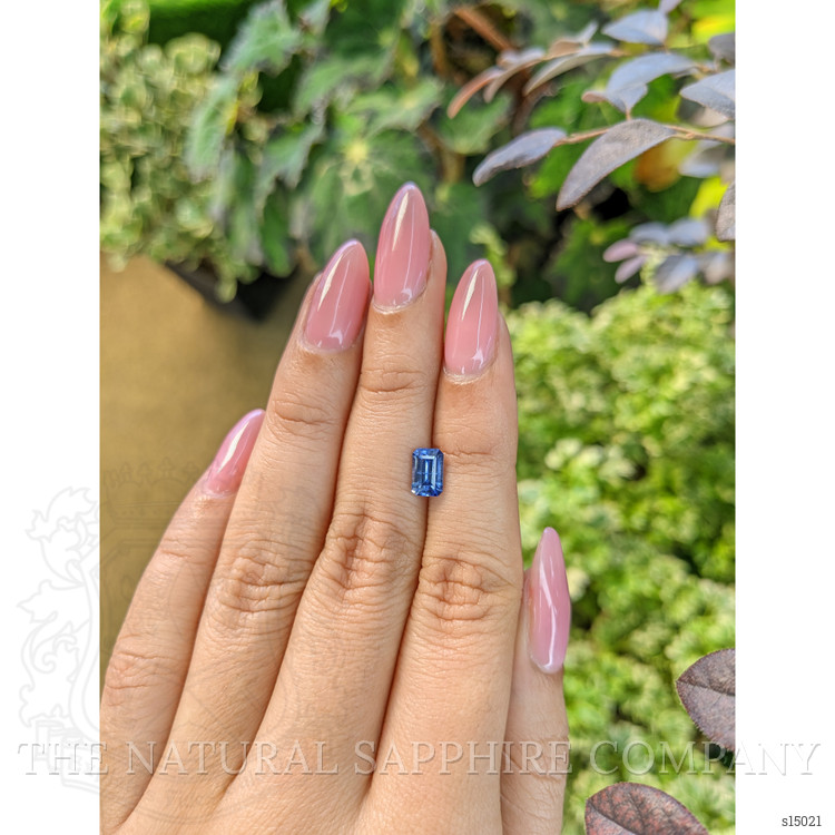 1.16 Ct. Blue Sapphire from Ceylon (Sri Lanka)