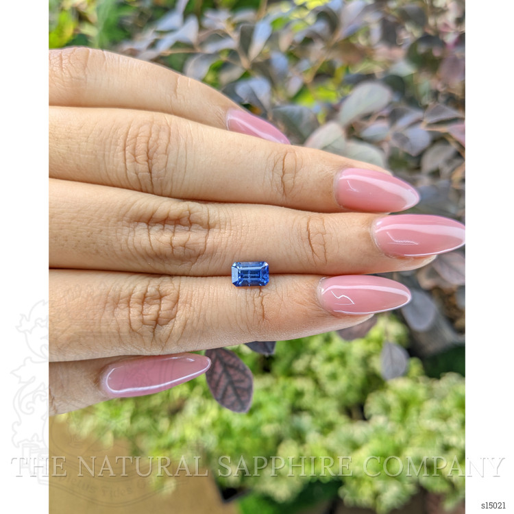 1.16 Ct. Blue Sapphire from Ceylon (Sri Lanka)