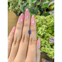 1.11 Ct. Blue Sapphire from Ceylon (Sri Lanka) Life Style
