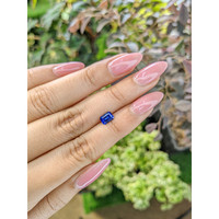 0.91 Ct. Blue Sapphire from Ceylon (Sri Lanka) Life Style
