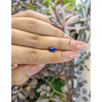 1.06 Ct. Blue Sapphire from Ceylon (Sri Lanka) Life Style