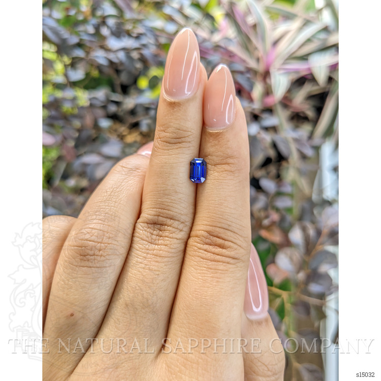 1.06 Ct. Blue Sapphire from Ceylon (Sri Lanka)