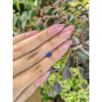 0.85 Ct. Blue Sapphire from Ceylon (Sri Lanka) Life Style