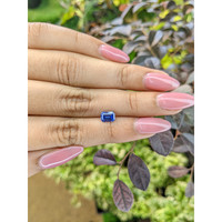 1.10 Ct. Blue Sapphire from Ceylon (Sri Lanka) Life Style