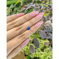 0.82 Ct. Blue Sapphire from Ceylon (Sri Lanka) Life Style