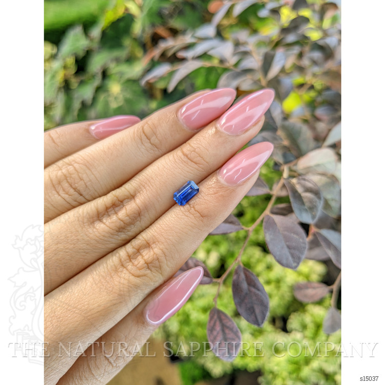 1.06 Ct. Blue Sapphire from Ceylon (Sri Lanka)