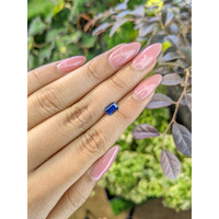 0.86 Ct. Blue Sapphire from Ceylon (Sri Lanka) Life Style