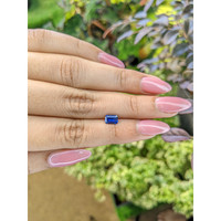 0.86 Ct. Blue Sapphire from Ceylon (Sri Lanka) Life Style