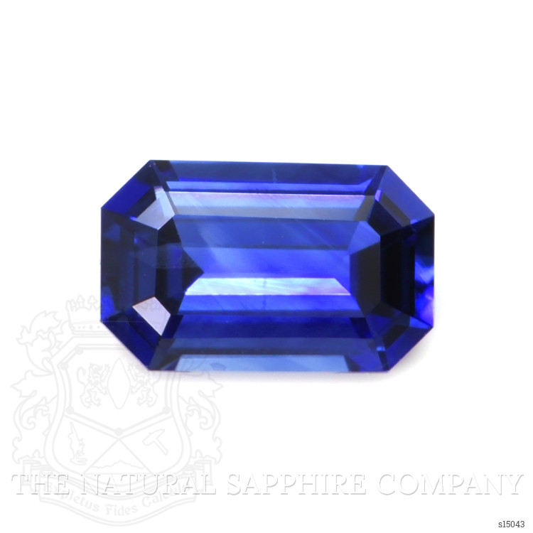 0.84 Ct. Blue Sapphire from Ceylon (Sri Lanka)