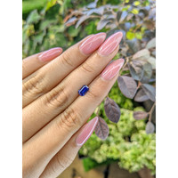 0.84 Ct. Blue Sapphire from Ceylon (Sri Lanka) Life Style