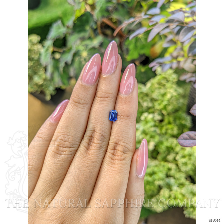 0.75 Ct. Blue Sapphire from Ceylon (Sri Lanka)