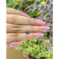 0.75 Ct. Blue Sapphire from Ceylon (Sri Lanka) Life Style