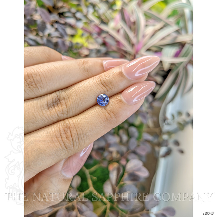 0.92 Ct. Blue Sapphire from Ceylon (Sri Lanka)