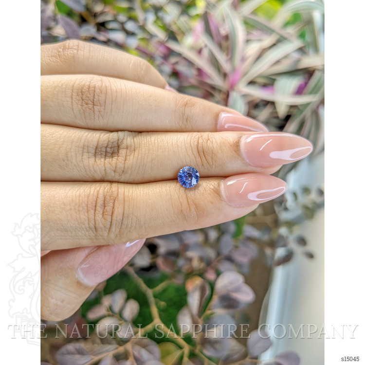 0.92 Ct. Blue Sapphire from Ceylon (Sri Lanka)