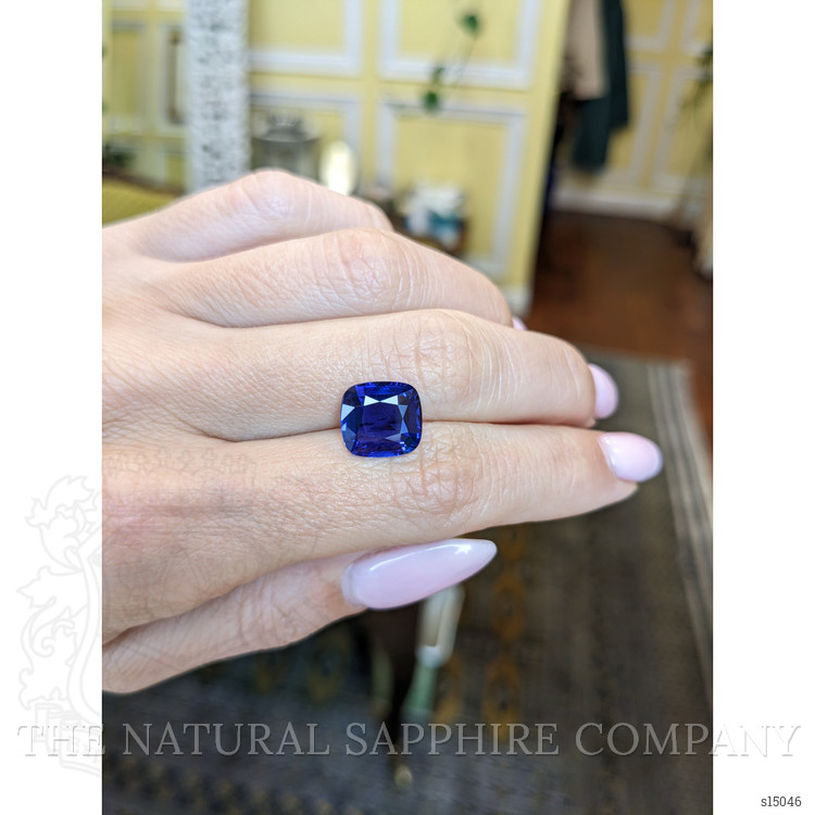 5.02 Ct. Blue Sapphire from Ceylon (Sri Lanka)