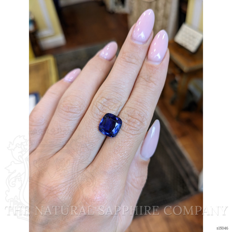 5.02 Ct. Blue Sapphire from Ceylon (Sri Lanka)