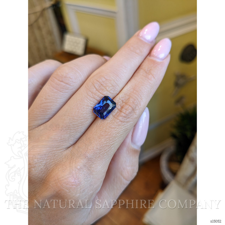 3.40 Ct. Blue Sapphire from Ceylon (Sri Lanka)
