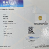 22.52 Ct. Sapphire from Ceylon (Sri Lanka) Scan Report