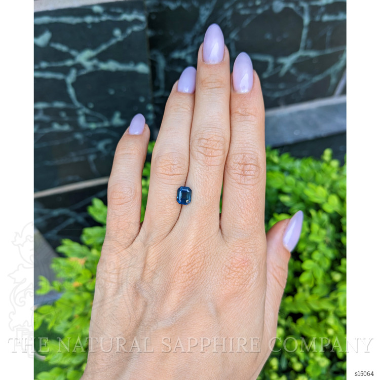 1.60 Ct. Greenish Blue Sapphire from Africa