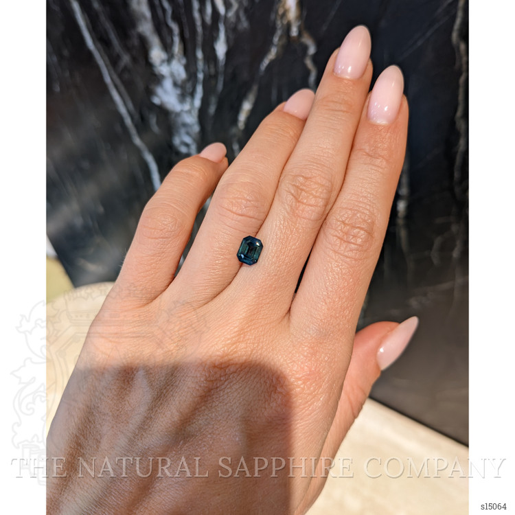 1.60 Ct. Greenish Blue Sapphire from Africa