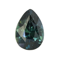 0.76 Ct. Bluish Green Sapphire from Africa Video