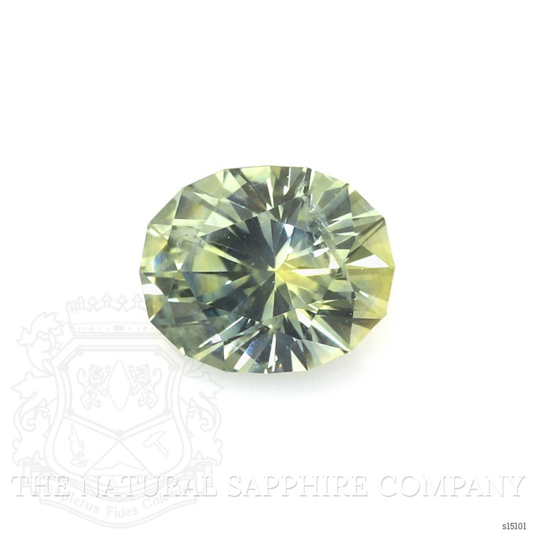 1.56 Ct. Greenish Yellow Sapphire from Montana