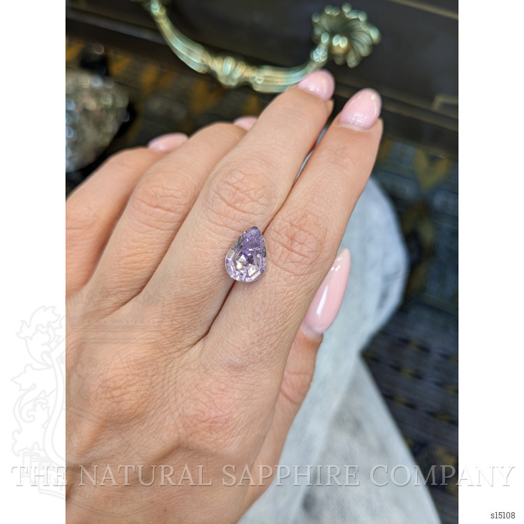 3.56 Ct. Violet Sapphire from Ceylon (Sri Lanka)
