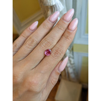 1.82 Ct. Padparadscha Sapphire from Ceylon (Sri Lanka) Life Style