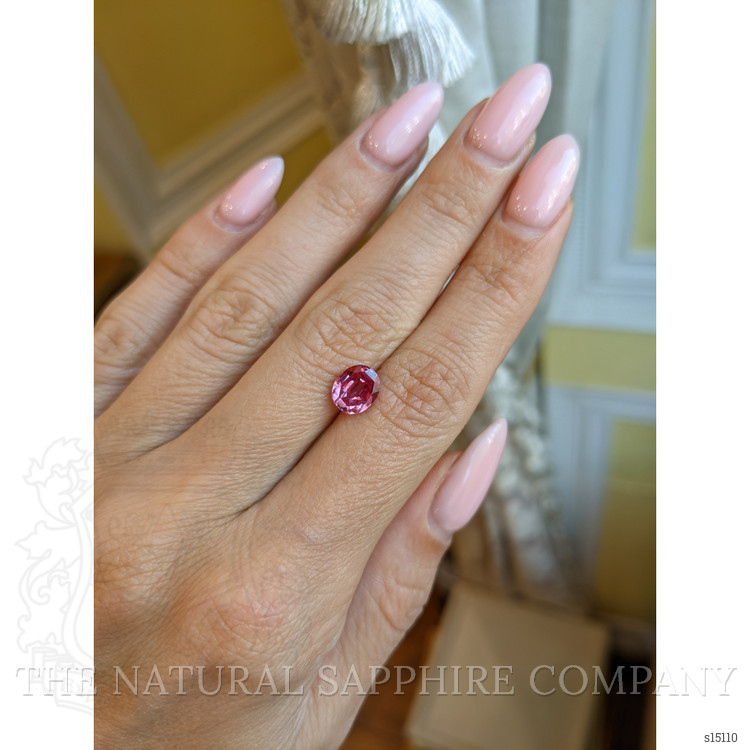 1.82 Ct. Padparadscha Sapphire from Ceylon (Sri Lanka)