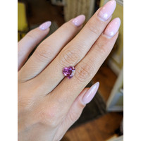 2.24 Ct. Purple Sapphire from Ceylon (Sri Lanka) Life Style