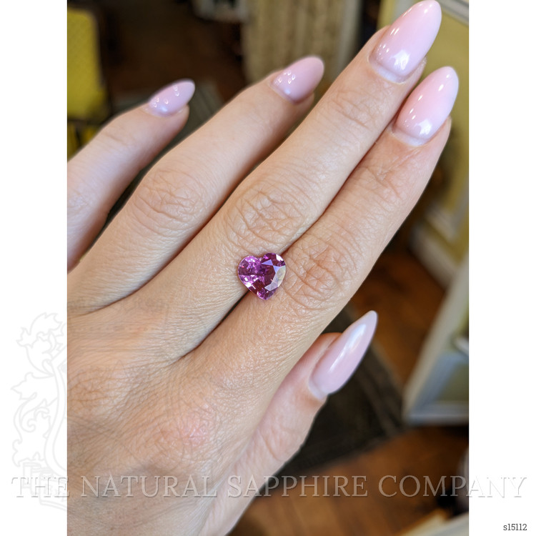 2.24 Ct. Purple Sapphire from Ceylon (Sri Lanka)
