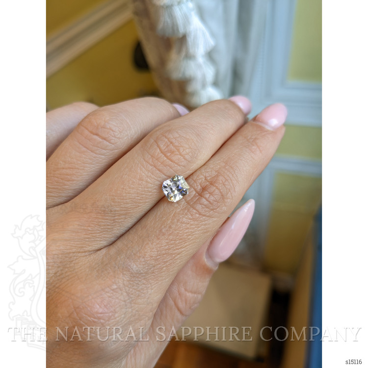 1.75 Ct. Bi Color Sapphire from Ceylon (Sri Lanka)